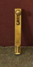 brass blind bolt, breakfront or large cabinet bolt, rare VGC