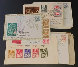 AUSTRIA - COLECCION DE 109 SOBRES FDC DE 1.921 A 1.985, CIRCULADOS. - Imagen 1 de 8