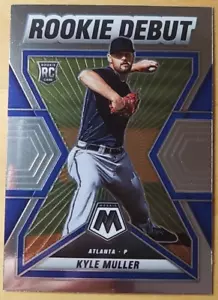 2022 Panini Mosaic Kyle Muller #RD-17 Rookie Debut Atlanta Braves Rookie Card RC - Picture 1 of 2