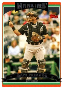 Matt Treanor C #366 Marlins 2006 Topps Baseball Card - Picture 1 of 4