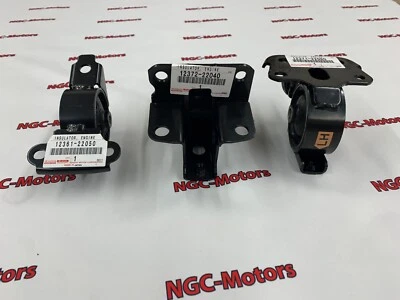 Innovador para 00-05 Toyota MR2 Spyder 1ZZ soportes de acero negro bujes 75A Foto 1 de 4