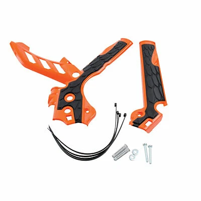 Protectores de cuadro Acerbis X-Grip naranja/negro KTM 450 SX-F edición de fábrica 2012-2014 Foto 1 de 2
