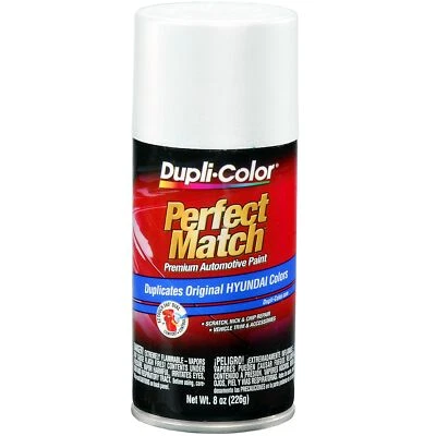 Dupli-Color Perfect Match Spray Paint Hyundai Power White Pearl W1-8 oz - Image 1 of 4
