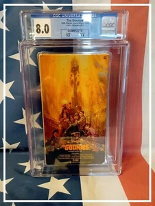 VHS "THE GOONIES" 1986 FIRST PRINT WHV Grail WARNER VIDEO CGC Complete 1st Print - Bild 1 von 24