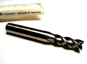 CONTROX High Helix Kobalt Schaftfräser 5/16" 3FL 3/8" x 3/4" x 2-1/2" CC - Bild 1 von 1