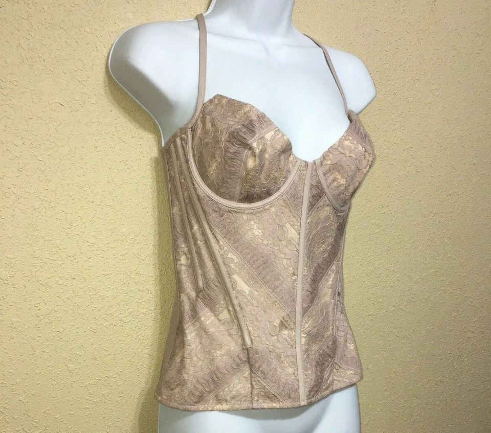 Corsé Bustier La Perla con cordones talla 44 nuevo auténtico $785 Foto 1 de 4