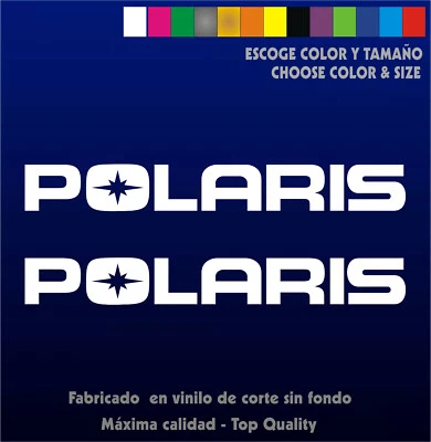 2X Stickers Vinilo - Pegatinas - POLARIS Ranger - Vinyl - Adhesivi Aufkleber