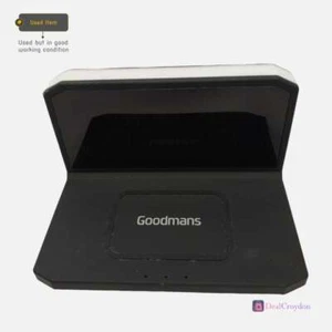 GOODMANS ALARM CLOCK WITH QI WIRELESS CHARGING 359779 - Photo 1 sur 6