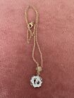Baby Footprint Charm Necklace, Sweets Childhood Baby Keepsake Pendent Jewellery