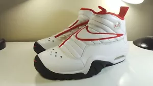 DS NIKE 2017 AIR SHAKE NDESTRUKT OG RETRO 880869 100 WHITE RED 9 ZOOM FLIGHT 95 - Picture 1 of 12