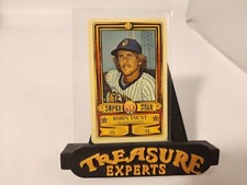 1983 Perma-Graphic Baseball Credit Cards #19 Robin Yount Super Star - Mint