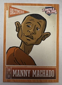 2013 Panini Triple Play Manny Machado #8 Baseball DNA Games EX - Picture 1 of 2