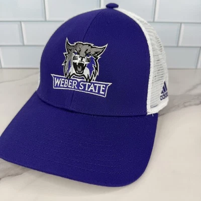 Gorra Weber State Wildcats Snap Back para hombre talla única NCAA baloncesto Adidas Foto 1 de 4
