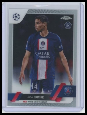 2022-23 Topps Chrome UEFA Club Competitions #125 Hugo Ekitike - Image 1 of 2