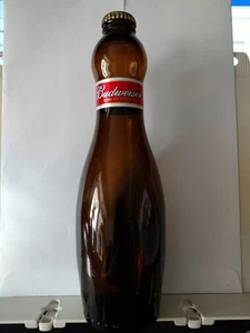 Budweiser Bowling Pin Stil geformte Bierflasche. Vintage Sammlerstück (leer). - Bild 1 von 4