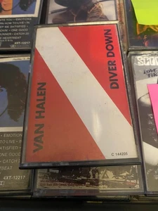 Van Halen *Diver Down *cassette tape *VG+ *1982 *Warner Bros *M5 3677 *CLUB *RCA - Picture 1 of 8