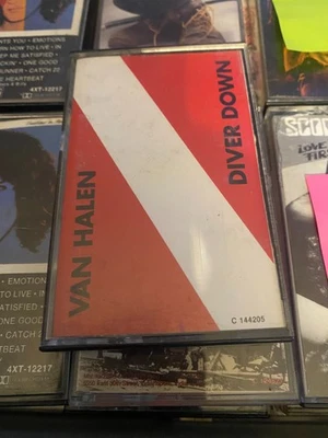 Van Halen *Diver Down *cassette tape *VG+ *1982 *Warner Bros *M5 3677 *CLUB *RCA - Image 1 of 4
