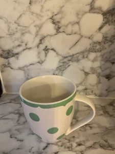 CATH KIDSTON GREEN DOTTY CRUSH MUG EX DISPLAY - Picture 1 of 2