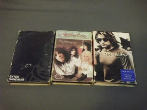 metallica motley crue bon jovi casette singles - Picture 1 of 8