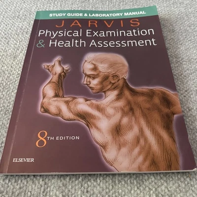 Jarvis Physical Examination & Health Assessment 8th Ed Study Guide Lab Manual - Image 1 of 4
