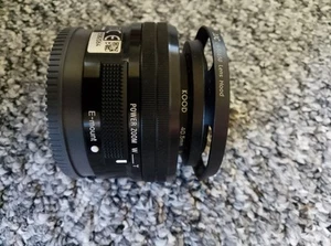 Sony E PZ 16-50mm f/3.5-5.6 OSS Lens Zoom lens for Sony E-Mount Cameras Black - Picture 1 of 3