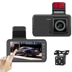 4" Touch Dashcam 1080P – Dual Front/Rear, 140°, Loop, Night Vision DVR - Bild 1 von 17