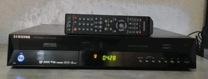 SAMSUNG COMBO LETTORE DVD/SUPER VHS 6 TESTINE CON TELECOMANDO ORIGINALE ,HDMI - Foto 1 di 10