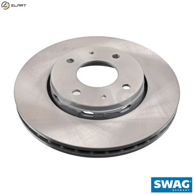 2x BRAKE DISC 55 91 4844 FOR MITSUBISHI VOLVO 4G13 1.3L 4G93 1.8L 4G92 1.6L 4cyl - Image 1 of 4