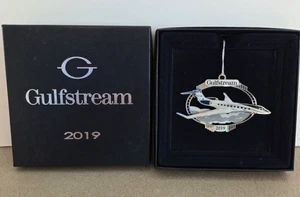 Gulfstream 2019 Christmas Ornament G700 Jet Neu in Box NIB NOS - Bild 1 von 3