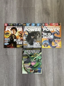 Nintendo Power Magazin 2005 Bände: 192, 193, 196, 197; Lot 4 mit Plakaten - Bild 1 von 15