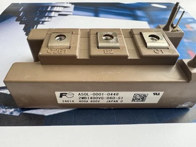 FUJI ELECTRIC FANUC A50L-0001-0448   2MBI400VG-060-51 Authentic US NDA Available - Image 1 of 2
