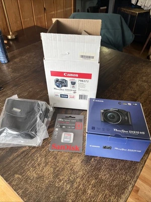 CANON PowerShot SX510 HS Digital Camera - 12.1MP / 30x / Full HD- Wifi NEW - Image 1 of 4