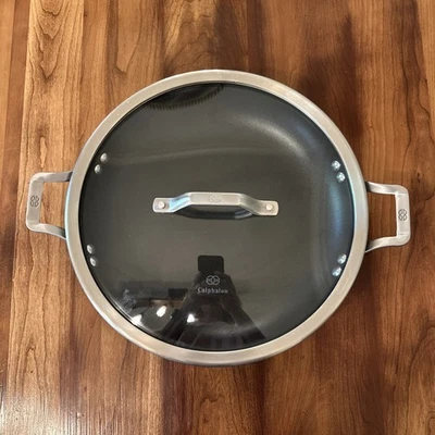 Calphalon Hard-Anodized Nonstick 12-In Fry Pan 1382 Double Handle W/ Lid - Image 1 of 4