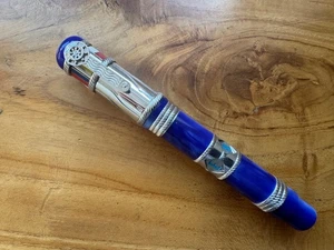 Ancora Admiral Blue/925 Limited Edition GT Rollerball Pen - Italy 20/88 - Picture 1 of 13