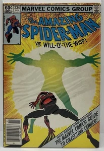 The Amazing Spider-Man #234 variante de quiosco (Marvel Comics noviembre 1982) - Imagen 1 de 1