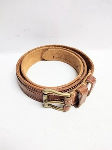 Polo Ralph Lauren Tan Leather Belt Men’s Sz 34/85 - Picture 1 of 9