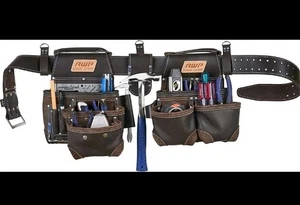 AWP TrapJaw Oil-Tan Leather Tool Rig L-903-1, Brown - Picture 1 of 9