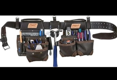 AWP TrapJaw Oil-Tan Leather Tool Rig L-903-1, Brown - Image 1 of 4