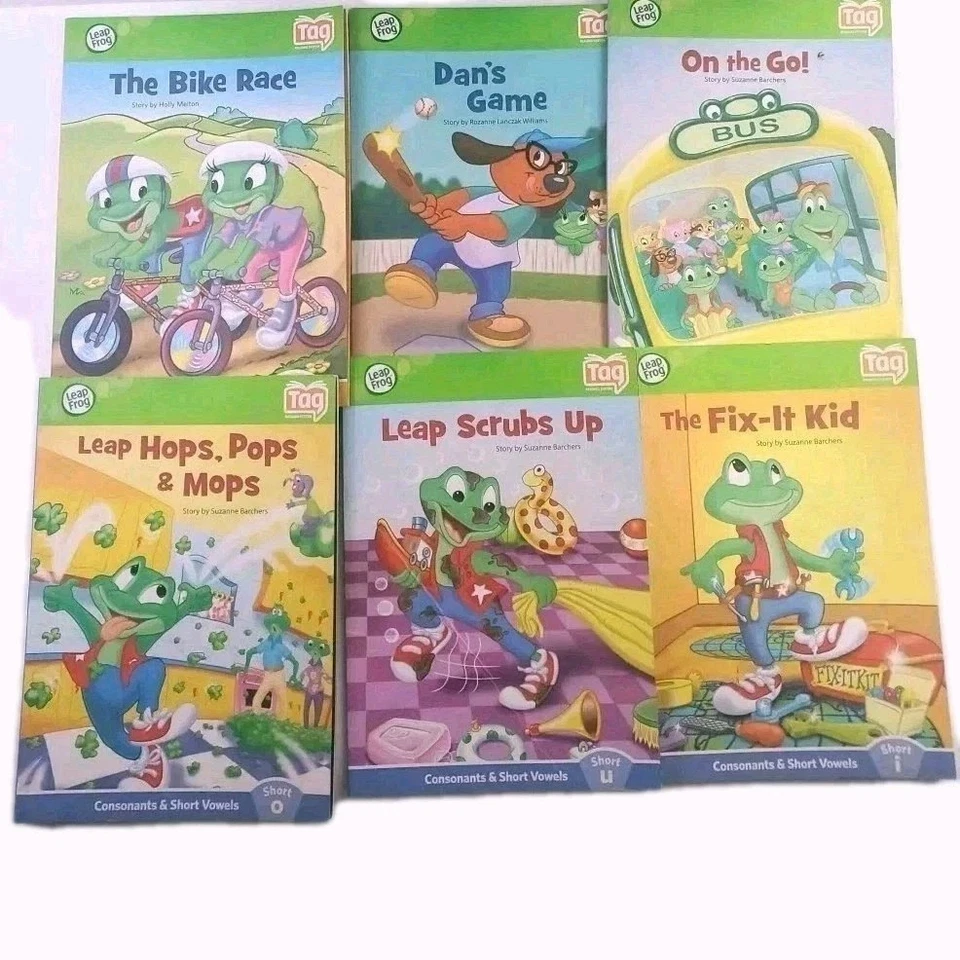 6 Leapfrog Tag Books Lot Paperback - Image 1 of 4