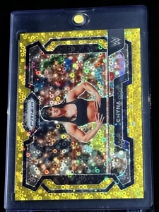 2024 WWE Prizm Undercard Gold Disco Prizm Chyna 3/10 - Picture 1 of 2