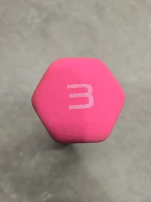 Juego de mancuernas recubiertas de neopreno CAP Barbell, rosa intenso - 3 lb 1 peso Foto 1 de 4