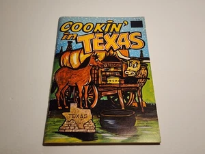 Vintage Cookin in Texas Cookbook PB 1975 - Picture 1 of 4