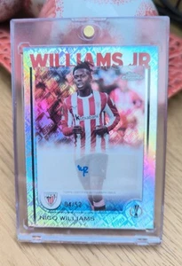 2024-25 Topps Chrome UCC - Toppsfractor /52 Autographs Nico Williams #CA-NW  - Imagen 1 de 2