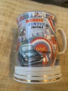 History Of Travel 'Mini' Fine Bone China Tankard By James Sadler Fathers Day VGC - Picture 1 of 5