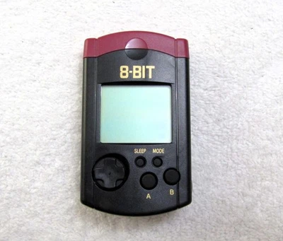 Memoria VMU oficial Sega Dreamcast SSSG VM 8 bits negra y roja/con tapa HKT-7000 JP Foto 1 de 4