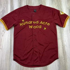 Disney Winnie Puuh Baseball Trikot XS rot hundert Hektar Holz bestickt - Bild 1 von 10