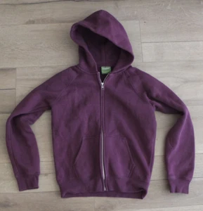 Cool Hoodie Sweat Jacket Size 134 140 (4) Top Purple - Picture 1 of 4