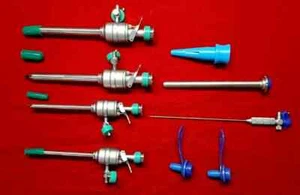 9pc Laparoscopic Gynecology Trocar Cannula Set Endoscopy Surgical instruments - Picture 1 of 8