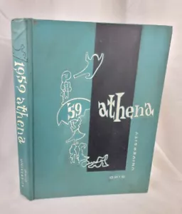 Athena 1959 Ohio University Atene Ohio Annuario - BELLO!!!! - Foto 1 di 6