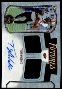 2021 PANINI LEGACY TYLAN WALLACE FD-TW MT FUTURES DUAL PATCH AUTO 16/299 COWBOYS - Picture 1 of 2